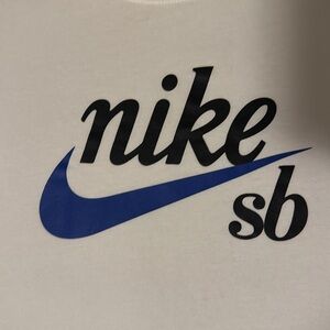 NIKE SB White Shirt